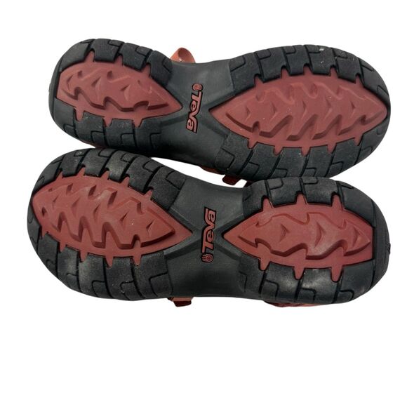 NEW Teva Tirra Aragon Walking Hiking Strappy Sport Women Sandals Size 9 Salmon - Picture 6 of 8